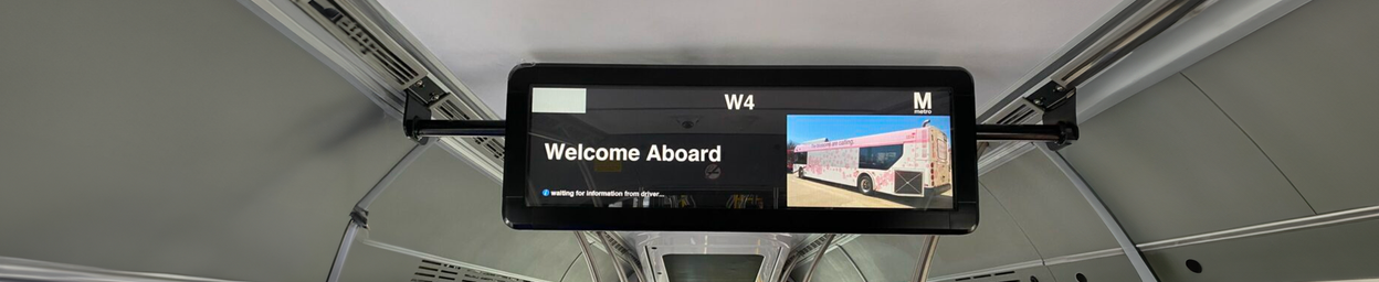Monitors and touchscreens for in-vehicle use