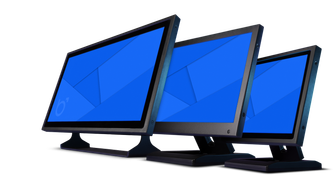Touchscreen monitors