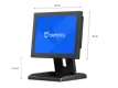 8 Inch Monitor Metal (4:3)