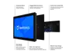 12 Inch Touchscreen Metal (High Brightness)