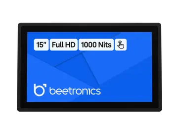 15 Inch Touchscreen Metal (High Brightness)