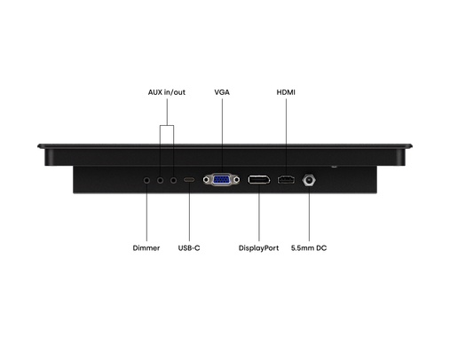 15 Inch Touchscreen Metal (High Brightness)