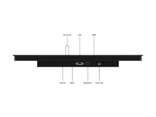 19 Inch Touchscreen Metal (High Brightness)
