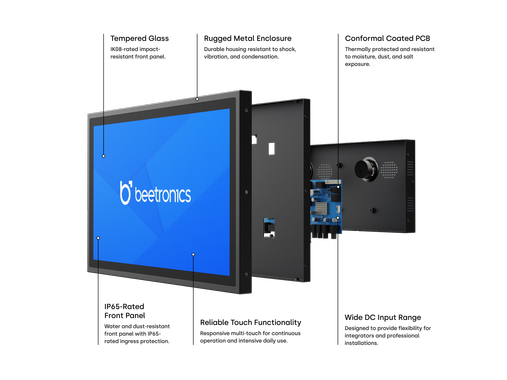 32 Inch Touchscreen Metal