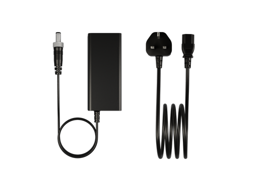 19V power adapter with lock, UK plug