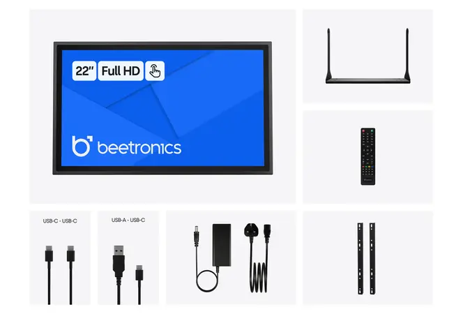 22 Inch Touchscreen Metal