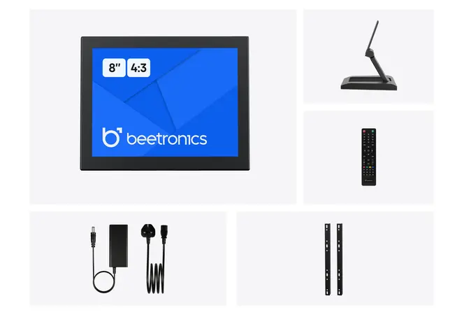 8 Inch Monitor Metal (4:3)