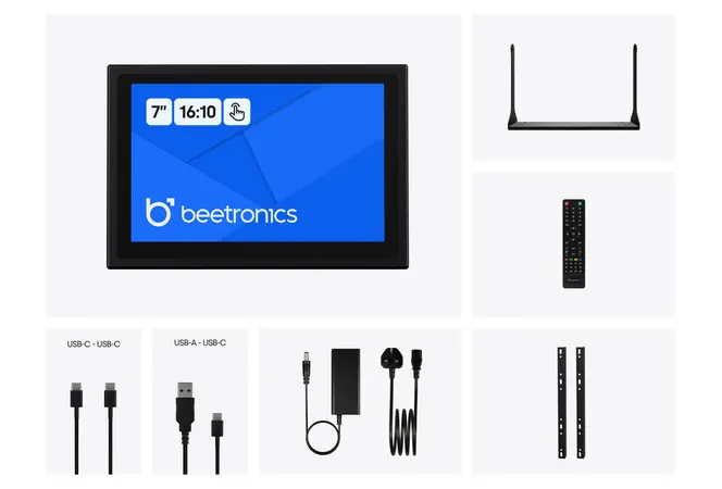 7 Inch Touchscreen Metal