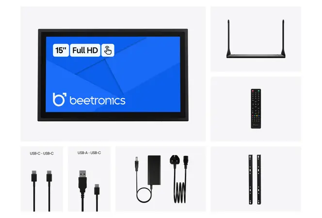 15 Inch Touchscreen Metal