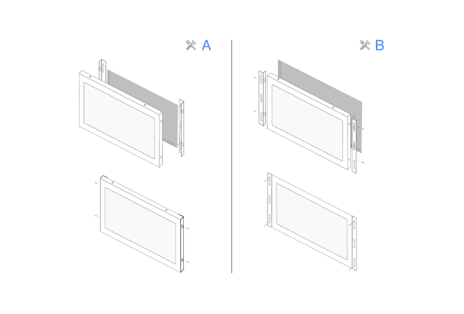 24 Inch Monitor Metal