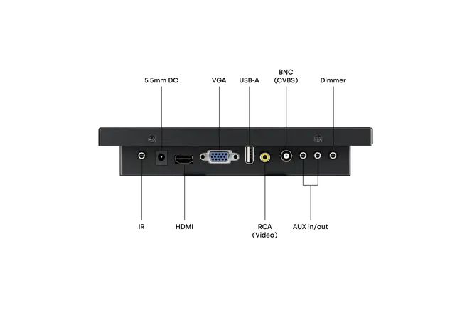 8 Inch Monitor Metal (4:3)
