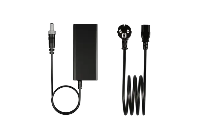 19V power adapter with lock, EU plug